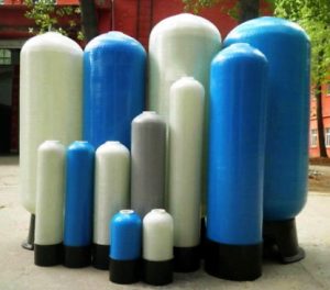FRP vessls for filter media