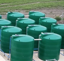 sewage bioreactor cluster